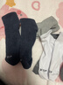 特步男襪跑步運動(dòng)襪五雙裝純色中襪5A抗菌戶(hù)外訓練四季夏秋透氣 曬單實(shí)拍圖