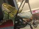 夢(mèng)多福嬰兒推車(chē)0-3歲用折疊可坐可躺帶減震6歲輕便口袋推車(chē)寶寶遛娃器神 蘇古綠+雙向可躺+涼席+蚊帳+杯架 曬單實(shí)拍圖