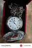 鉆石上海產(chǎn)鉆石牌機械表懷表復古翻蓋鏤空中性男女士大數字老年人護士 電池款數字 曬單實(shí)拍圖