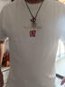 李寧（LI-NING）短袖t恤男夏款潮流印花情侶款半袖寬松休閑透氣圓領(lǐng)純棉運動(dòng)T恤 曬單實(shí)拍圖