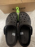 卡駱馳（CROCS）貝雅云彩女士洞洞鞋戶(hù)外休閑鞋|208186 黑色-001 36 (230mm) 37 曬單實(shí)拍圖