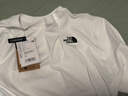 北面（The North Face）北面休閑短袖男女款舒適寬松半袖戶(hù)外休閑運動(dòng)T恤 白色 L 曬單實(shí)拍圖