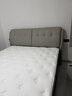 芝華仕（CHEERS）五星皮床意式輕奢雙人主臥室美拉德儲物大床帶A4床墊C208G灰1.8m 曬單實(shí)拍圖