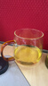 憶壺茶（YIHUTEA）耐熱玻璃杯套裝加厚家用四色喝水杯子果汁杯牛奶咖啡杯大容量茶杯 四色杯 4只裝*400ml 曬單實(shí)拍圖