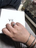 芮愛(ài)VRAI 【現貨】梵高星月圓鉆婚戒  明星同款鉆石結婚求婚戒指 【現貨】1克拉 18K白/鉑金 女士14號 曬單實(shí)拍圖
