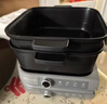 小熊（Bear）電火鍋專(zhuān)用鍋 折疊多功能鍋蒸煮多用途烤涮一體家用料理小熊疊疊鍋3.0鴛鴦鍋N22P3 曬單實(shí)拍圖