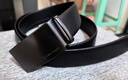 海瀾之家男士皮帶商務(wù)自動(dòng)扣休閑腰帶年輕人潮流褲帶生日禮物送男友送老公 曬單實(shí)拍圖