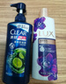 清揚（CLEAR）去屑洗發(fā)水力士沐浴露男士清爽控油蓬松女洗頭膏持久留香套裝正品 清揚清爽控油500g+沐浴露350g 曬單實(shí)拍圖