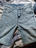 JEEP吉普【潮流破洞】高端牛仔短褲男士夏季水洗休閑褲五分牛仔褲子男 曬單實(shí)拍圖