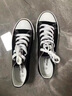 回力經(jīng)典男女低幫帆布鞋春秋板鞋休閑鞋跑步情侶運動(dòng)鞋391黑色40 曬單實(shí)拍圖
