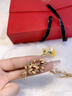 締晶高檔胸針禮盒時(shí)尚胸花裝飾別針絲巾扣高級感女生生日禮物送女朋友 TH43 杏運有你花朵胸針-三件套 曬單實(shí)拍圖