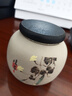 茶葉罐特價(jià)清倉中式復古茶罐存茶罐紅茶罐家用儲存罐防潮存茶罐 粗陶黑檀蓋茶罐-暖居 曬單實(shí)拍圖