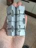 迪柏瑞百變魔方無(wú)限魔方合金鋁解壓減壓神器迷你玩具金屬上課無(wú)聊玩具 鋅合金銀色【210g】 曬單實(shí)拍圖
