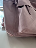 MUJI帶PC收納袋雙肩包休閑包   煙熏粉色5A 大包 曬單實(shí)拍圖
