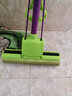 妙潔膠棉拖把27cm桿長(cháng)120共2頭滾輪式懶人家用一拖凈免手洗海綿吸水 曬單實(shí)拍圖