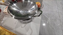 金疆0涂層雪花紋不銹鋼炒鍋 銀色21cm雪花鼎+銀色酒精爐套裝 曬單實(shí)拍圖