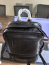 羅梅達爾（Rommedal）頭層牛皮雙肩包男大容量旅行包男士雙肩包電腦包商務(wù)背包雙肩包 黑色【京倉次日達】高43*寬30*厚15cm 曬單實(shí)拍圖
