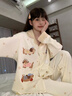 繆黛 MAULTIAY臘腸狗睡衣女款春秋季2026新款可愛(ài)卡通長(cháng)袖大碼學(xué)生可外穿家居服 柔軟親膚 《少量現貨》 M 曬單實(shí)拍圖