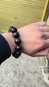 月印百川 滿(mǎn)金星小葉紫檀手串男士文玩佛珠手鏈鴻運禮盒約18mm 曬單實(shí)拍圖