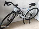 佳沃26款RX御夫座AURIGA鋁合金公路車(chē)全油碟剎24變速彎把單車(chē) 26款-白色（RX） 24速 S 凈身高164-171 曬單實(shí)拍圖