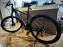 喜德盛（xds）26款山地自行車(chē)成人黑客380黑客350男士學(xué)生上班青少年女生 黑銀17寸【黑客350】 曬單實(shí)拍圖