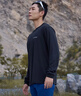 mont·bell 長(cháng)袖t恤男戶(hù)外春夏速干透氣輕便純色簡(jiǎn)約百搭上衣 1114688 BK黑色 M 曬單實(shí)拍圖