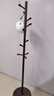 棲音閣實(shí)木衣架落地臥室衣帽架客廳掛衣服架子落地衣架家用立式掛包架 曬單實(shí)拍圖