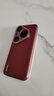 IM-CHEN【真皮丨太陽(yáng)紋鏡頭】適用華為pura80pro手機殼 Pura80Pro+保護套 全包鏡頭男女生超薄防摔-紅 曬單實(shí)拍圖