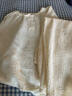 古今（GUJIN）純棉100全棉泡泡紗長(cháng)袖睡衣女春秋新款家居服睡褲大碼兩件套XL 曬單實(shí)拍圖