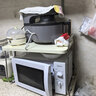 烤箱架不銹鋼微波爐置物架廚房電器臺面烤箱電飯煲鍋收納架支架子 奶油風(fēng)【52cm大號】大承重不晃動(dòng) 曬單實(shí)拍圖