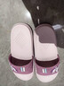 大嘴猴夏季新款外穿遛彎涼拖鞋女士家居室內浴室防滑厚底踩屎感拖鞋男士 紫色 38-39 標準碼 曬單實(shí)拍圖