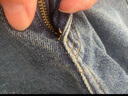 GXG男裝 經(jīng)典水洗休閑基礎直筒牛仔褲男長(cháng)褲冬季新品 深藍色1 XL 曬單實(shí)拍圖