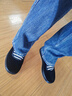 同源和老北京布鞋女春夏新款正品酒店防滑軟底平絨工作鞋舒適舞蹈媽媽鞋 黑色 -標準尺碼 37 曬單實(shí)拍圖