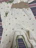 婧麒（JOYNCLEON）新生嬰兒衣服純棉男女寶寶春秋睡衣分體打底內衣套裝 Jyf153023 曬單實(shí)拍圖