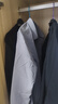 京東京造【可機洗】長(cháng)袖襯衫男商務(wù)正裝襯衫白襯衫外套26新年春秋灰42 曬單實(shí)拍圖