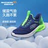 Skechers斯凱奇閃穿鞋兒童時(shí)尚休閑運動(dòng)鞋男童春夏網(wǎng)面透氣跑步鞋405310L 曬單實(shí)拍圖