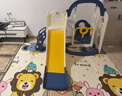 寶之軒滑滑梯室內2-10歲兒童玩具寶寶家用秋千小孩游樂(lè )園嬰兒生日禮物 滑梯秋千四合一+籃球框+小籃球+4個(gè)大吸盤(pán) 曬單實(shí)拍圖