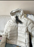 伯希和（Pelliot）[經(jīng)典2.0]800蓬鵝絨羽絨服女戶(hù)外保暖夾克男防風(fēng)外套124408282白S 曬單實(shí)拍圖