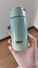 Debo德鉑保溫杯小巧便攜迷你包包杯口袋保溫杯高顏值 316不銹鋼升級款歐曼漸變綠 180ml 曬單實(shí)拍圖