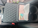 汽車(chē)專(zhuān)用車(chē)載扶手箱保護墊紙巾盒中央皮革手肘增高墊子水杯飲料架 新升級五合一【經(jīng)典黑色】 曬單實(shí)拍圖