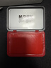 晨光（M&G）105*70mm金屬方形中號秒干印臺印泥  財務(wù)專(zhuān)用 辦公用品 紅色單個(gè)裝AYZ97516 曬單實(shí)拍圖