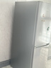 榮事達（Royalstar）【政府補貼15%】187升雙門(mén)冰箱家用小型大容量雙開(kāi)門(mén) 節能省電租房冷凍冷藏超薄微霜保鮮電冰箱 187L【一級能效】?jì)商煲欢入?鈦深灰 曬單實(shí)拍圖