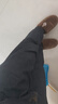 真維斯（Jeanswest）牛仔褲男士2025冬季商務(wù)寬松直筒加絨保暖褲男黑色加絨36 曬單實(shí)拍圖