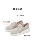 achette雅氏4TZ2 2026早春新款輕盈厚底休閑鞋時(shí)尚簡(jiǎn)約深口單鞋 G3-米灰色 35 曬單實(shí)拍圖
