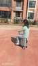 愛(ài)爾威（Airwheel）電動(dòng)行李箱可騎行智能拉桿箱可坐可代步20英寸登機箱 豪華版一銀 曬單實(shí)拍圖