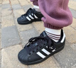 阿迪達斯（adidas）adidas三葉草貝殼頭SUPERSTARII男女休閑鞋 JI0079 40.5碼 曬單實(shí)拍圖
