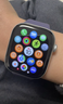 Apple/蘋(píng)果 【女神節】Watch S11 智能手表GPS款46毫米銀色鋁金屬表殼霧紫色運動(dòng)型表帶M/L 曬單實(shí)拍圖
