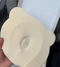 麥貝恩嬰兒睡眠貼專(zhuān)用定型枕頭0到12個(gè)月以上寶寶矯正頭型防偏頭睡圓頭 純色兒童定型枕芯米白色+枕套藍色 曬單實(shí)拍圖