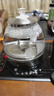 凱軒（KAXYWZ） 自動(dòng)上水電熱玻璃燒水壺茶吧機茶臺水壺底部上水泡茶專(zhuān)用電煮茶壺單壺消毒鍋配件 1.2L 鋼底底部上水壺（帶藍光） 曬單實(shí)拍圖