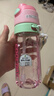 cica噴霧運動(dòng)水杯兒童學(xué)生6-12歲專(zhuān)用夏季水壺大容量tritan噴水杯子 粉色780ml(送背帶+清潔套裝) 曬單實(shí)拍圖